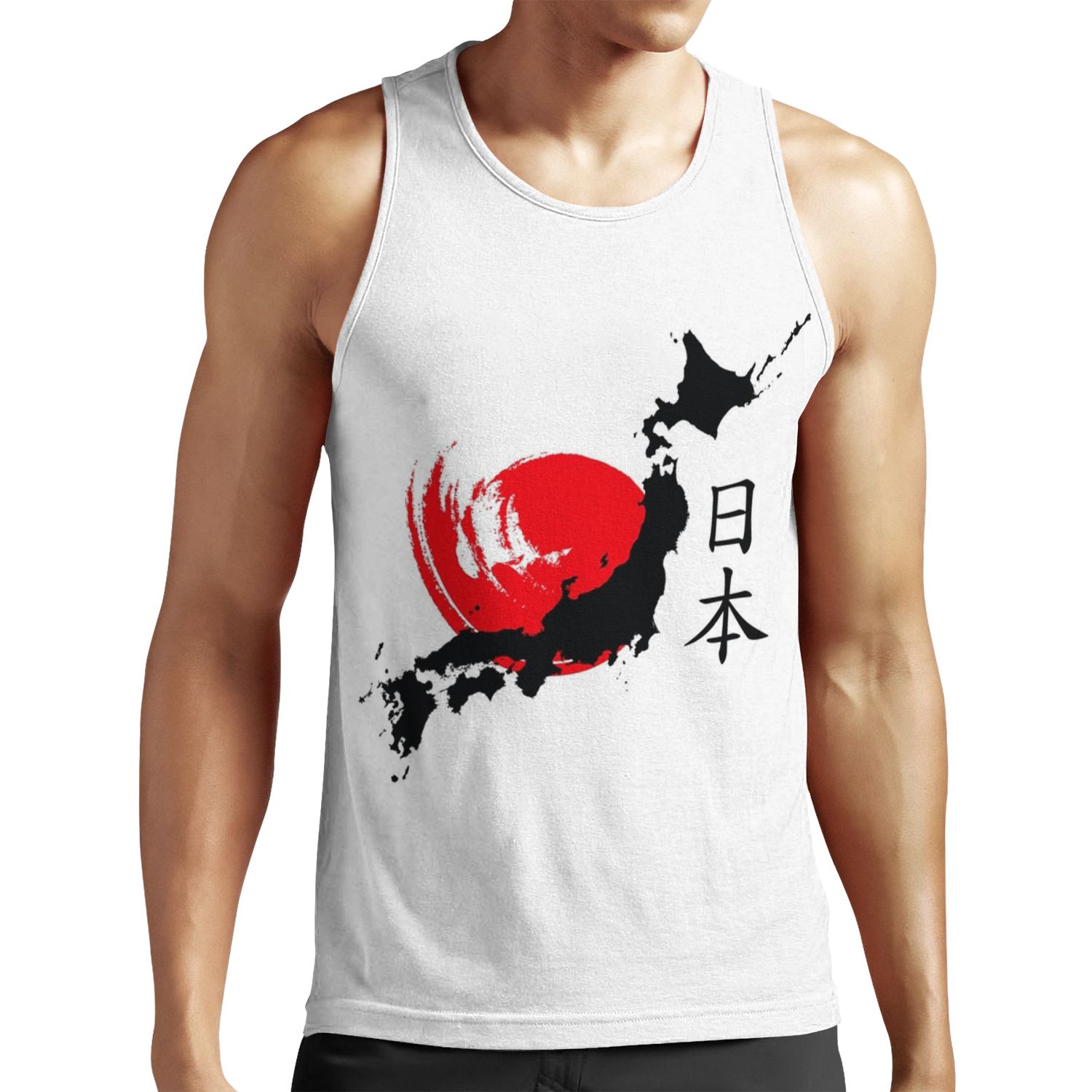 Japan All-over-print Unisex Tank Top