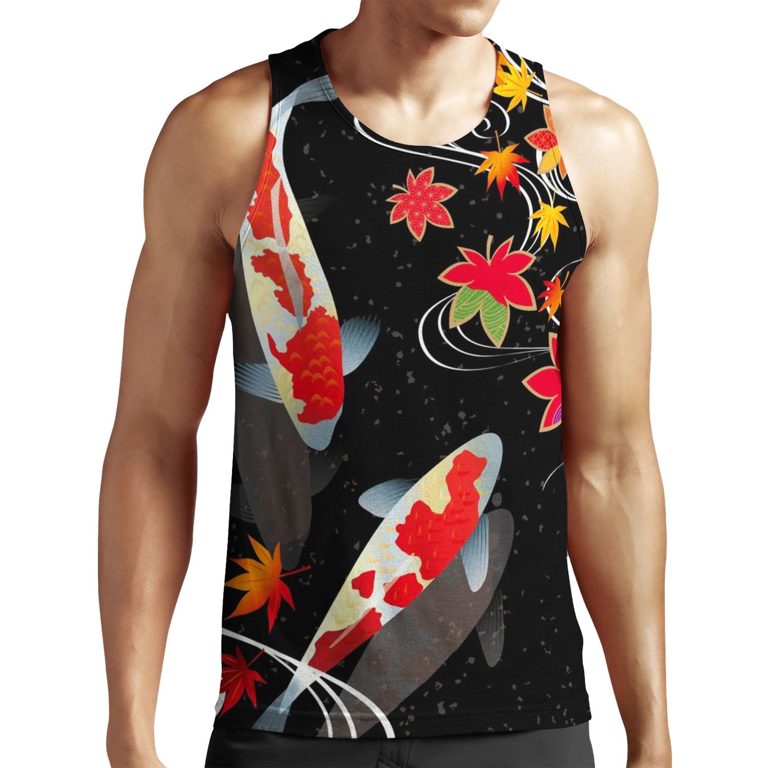 Japanese Koi All-over-print Unisex Tank Top