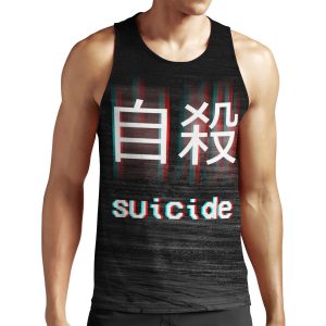 Japanese Suicide All-over-print Unisex Tank Top