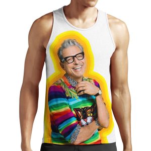 Jeff Goldblum Of Happiness All-over-print Unisex Tank Top