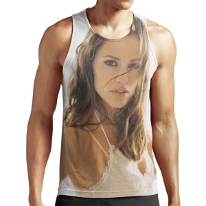 Jennifer Garner All-over-print Unisex Tank Top