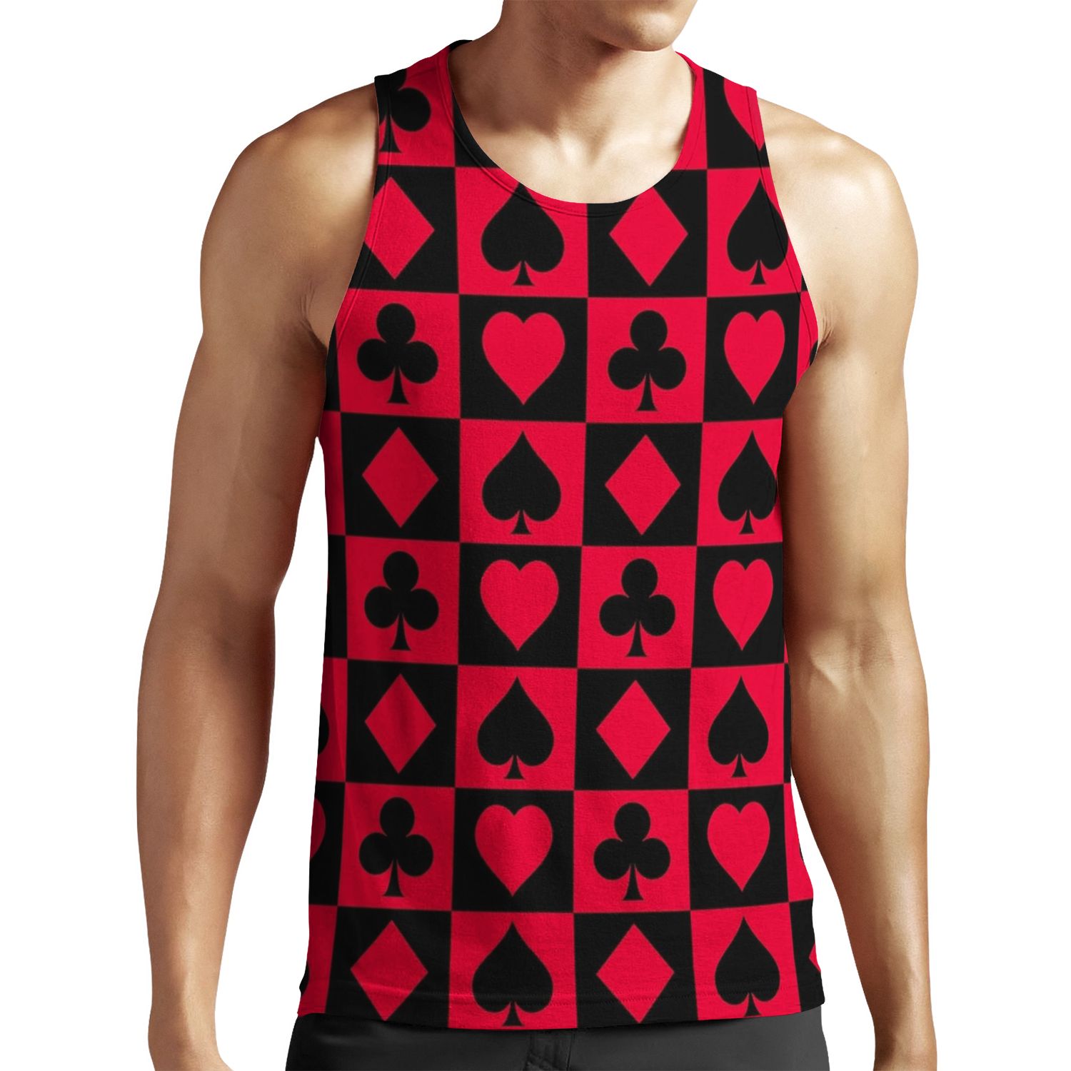 Jester Suit All-over-print Unisex Tank Top