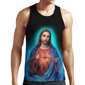 Jesus Christ All-over-print Unisex Tank Top