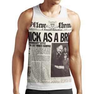 Jethro Tull Thick As A Brick All-over-print Unisex Tank Top