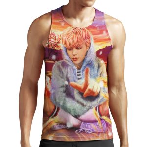 Jimin Spring Day All-over-print Unisex Tank Top