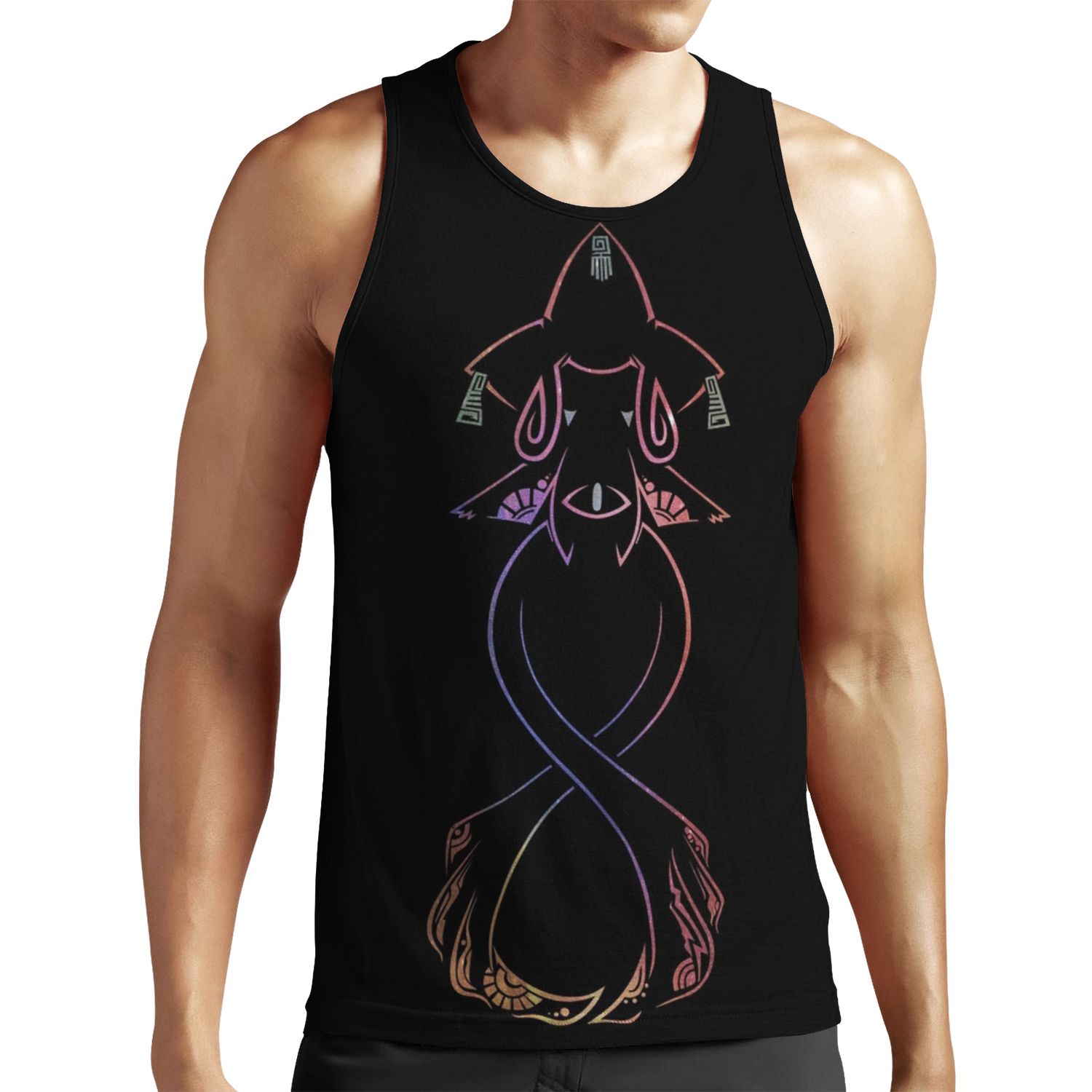 Jirachi The Star All-over-print Unisex Tank Top