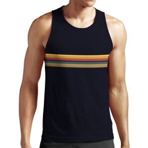 Jodie Whittaker 13Th Doctor Rainbow Stripe V1 All-over-print Unisex Tank Top