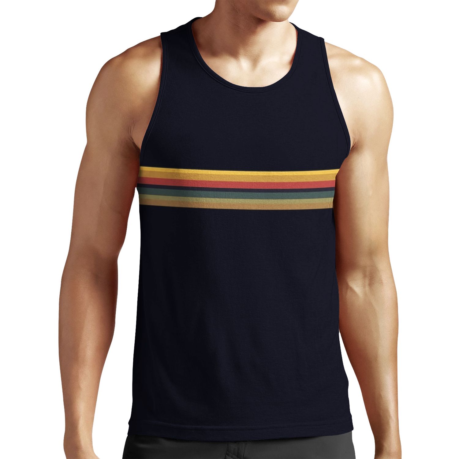 Jodie Whittaker 13Th Doctor Rainbow Stripe V1 All-over-print Unisex Tank Top