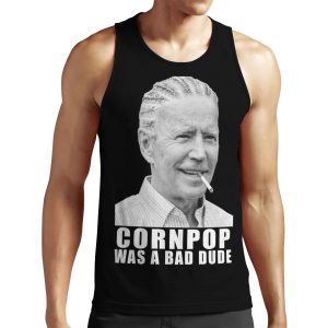 Joe Biden Cornpop Was A Bad Dude All-over-print Unisex Tank Top