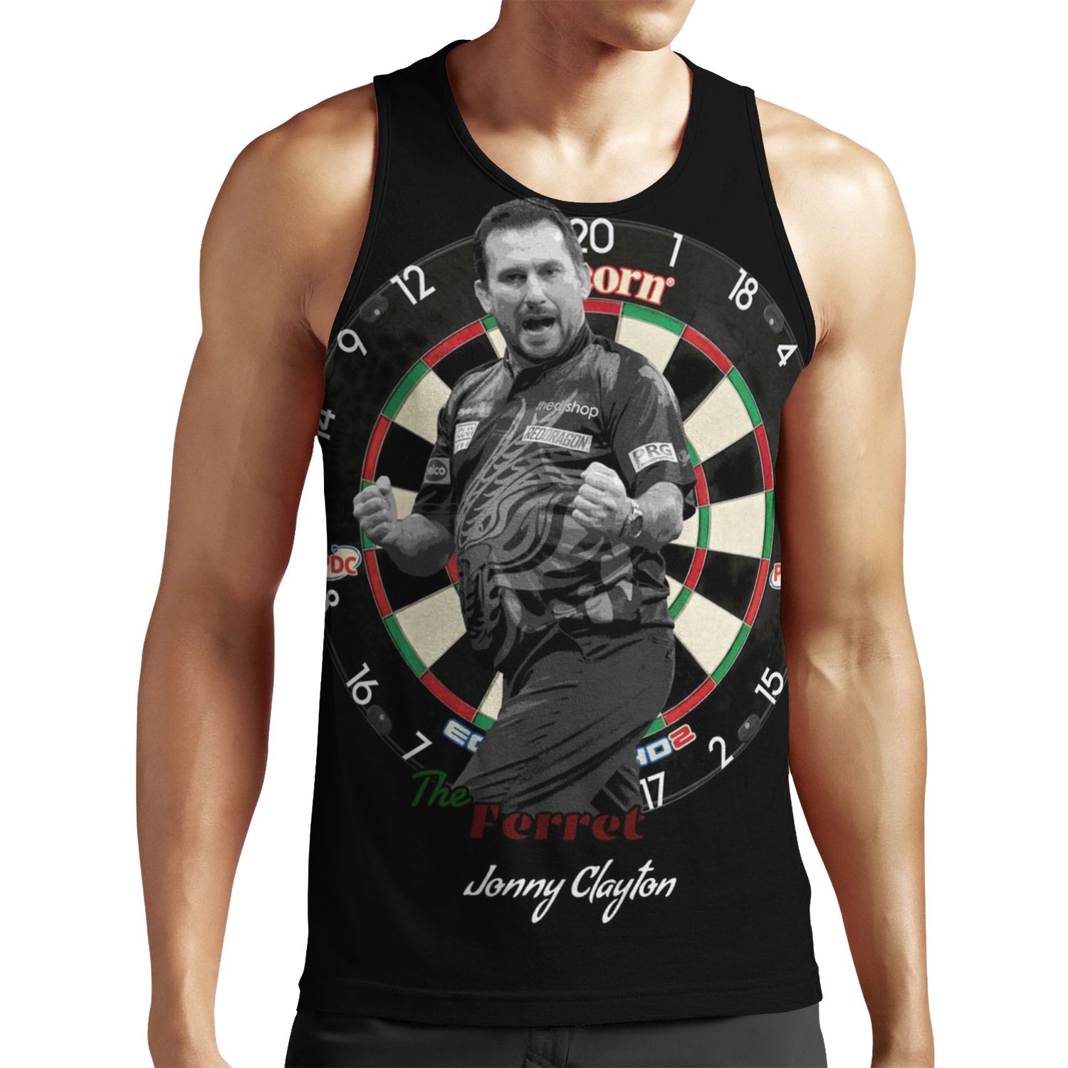 Jonny Clayton The Ferret All-over-print Unisex Tank Top