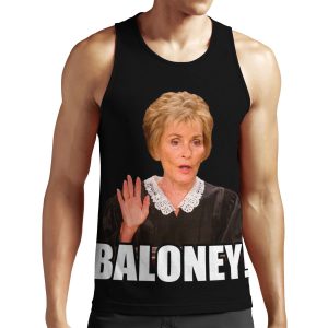 Judge Judy Baloney All-over-print Unisex Tank Top