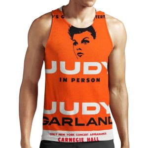 Judy Garland Live At Carnegie Hall Poster All-over-print Unisex Tank Top