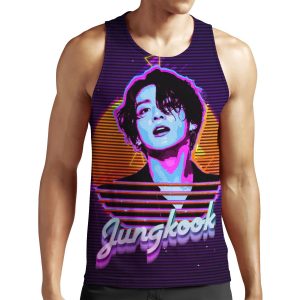 Jungkook Retro All-over-print Unisex Tank Top