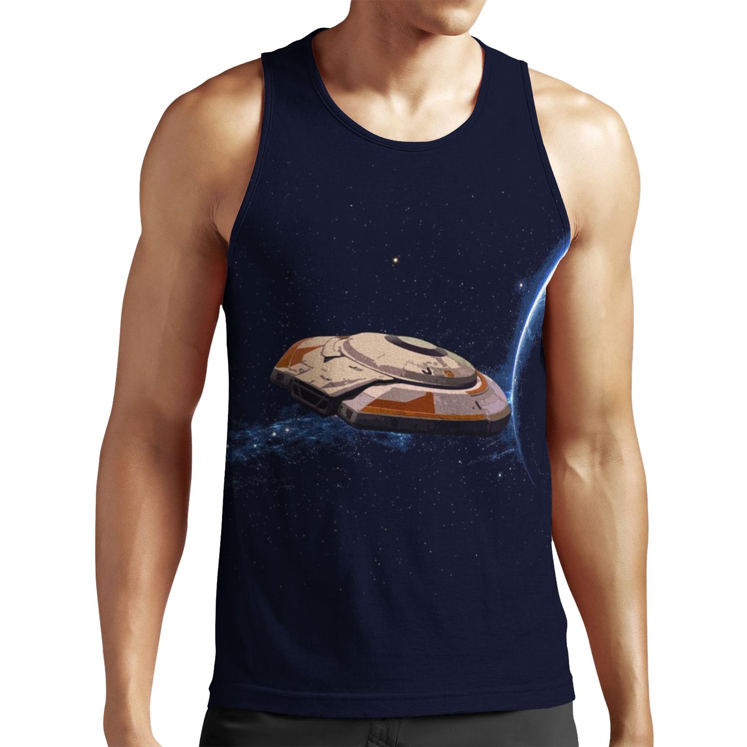 Jupiter 2 All-over-print Unisex Tank Top