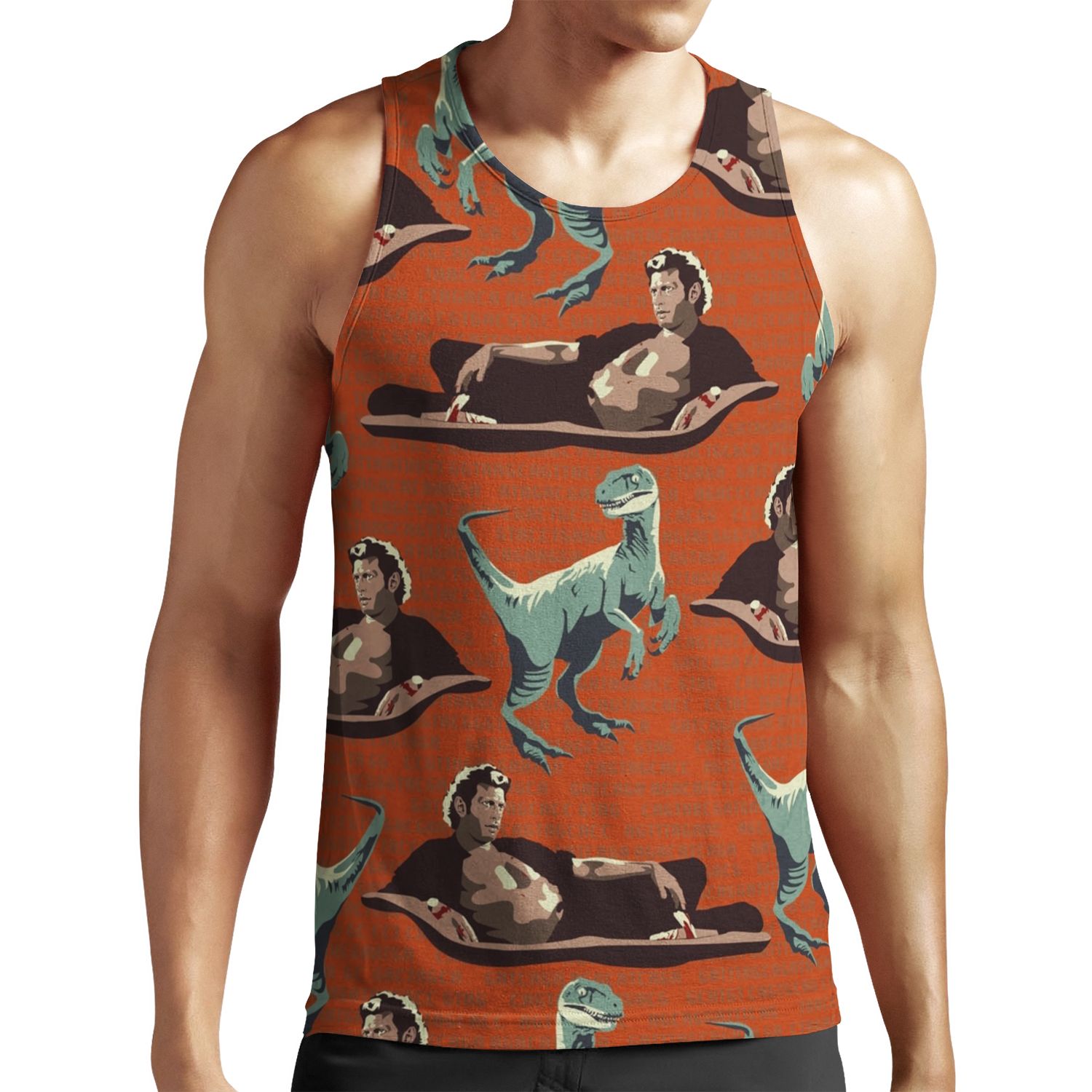 Jurassic Geniuses All-over-print Unisex Tank Top