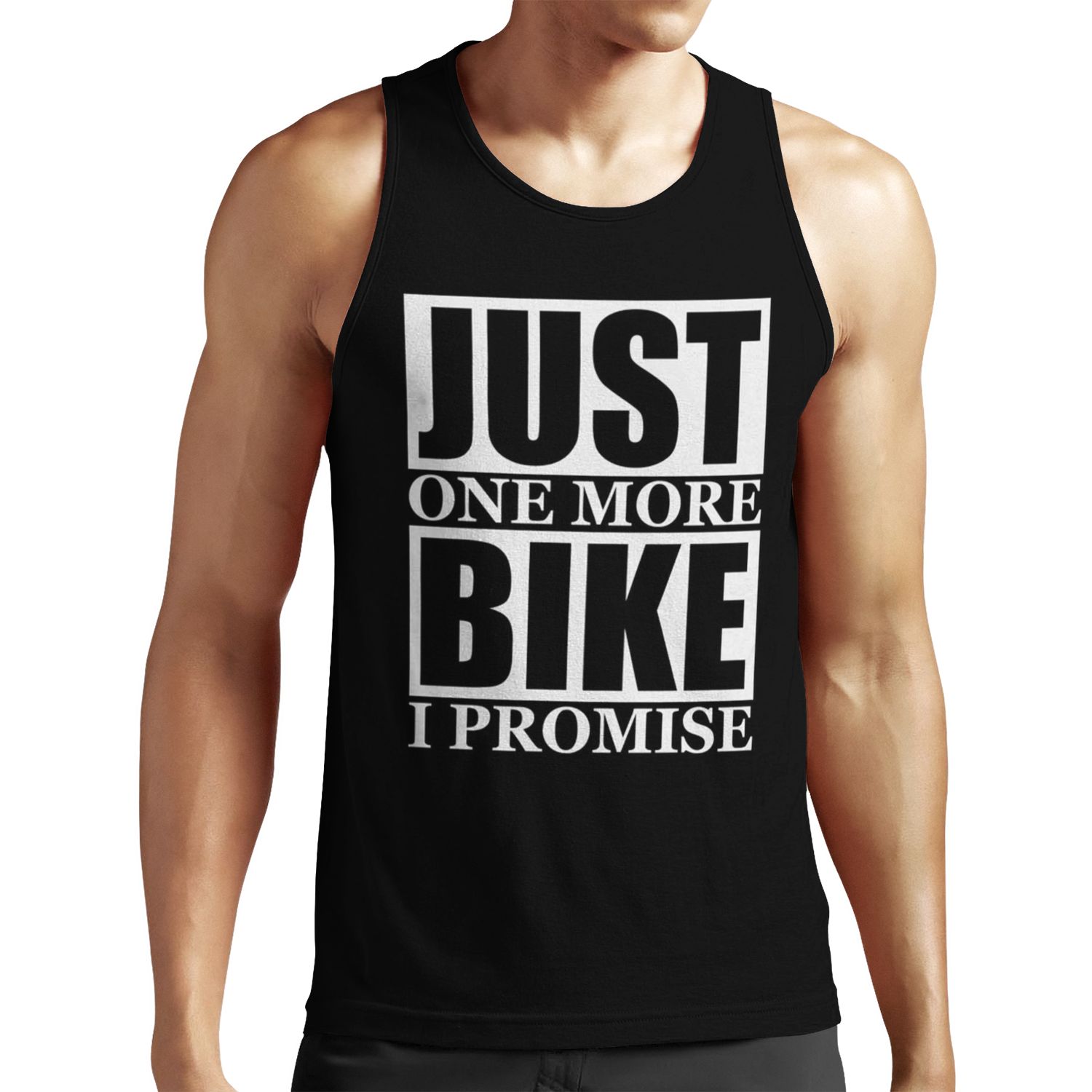 Just One More Bike I Promise All-over-print Unisex Tank Top