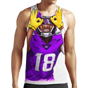 Justin Jefferson All-over-print Unisex Tank Top