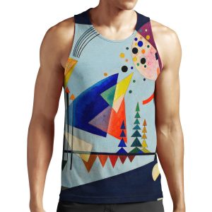 Kandinsky Three Sounds Abstract Art All-over-print Unisex Tank Top