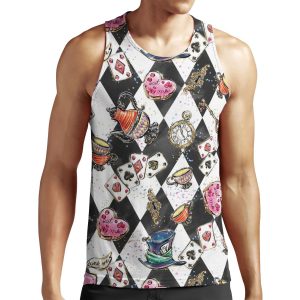 Karamfila S Alice In Wonderland All-over-print Unisex Tank Top