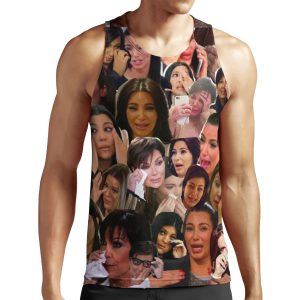Kardashian S Crying Collage All-over-print Unisex Tank Top