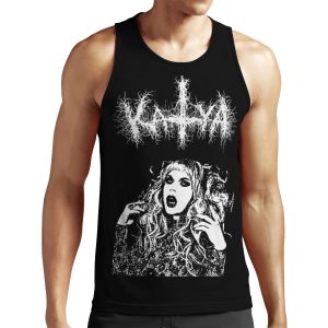 Katya Zamolodchikova Merch Black Metal All-over-print Unisex Tank Top