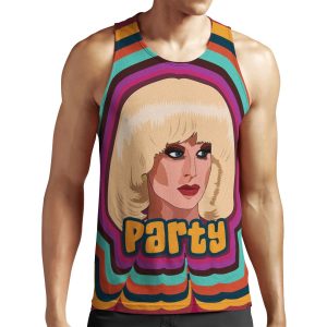 Katya Zamolodchikova Party All-over-print Unisex Tank Top