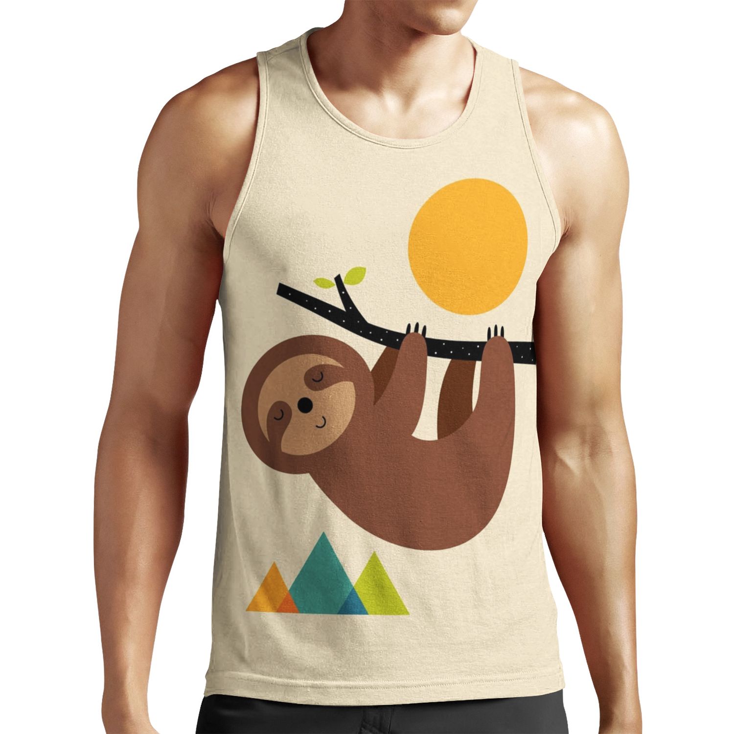 Keep Calm And Live Slow All-over-print Unisex Tank Top