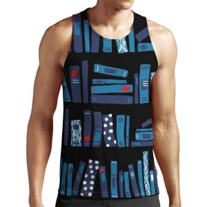 Keep Reading Black All-over-print Unisex Tank Top