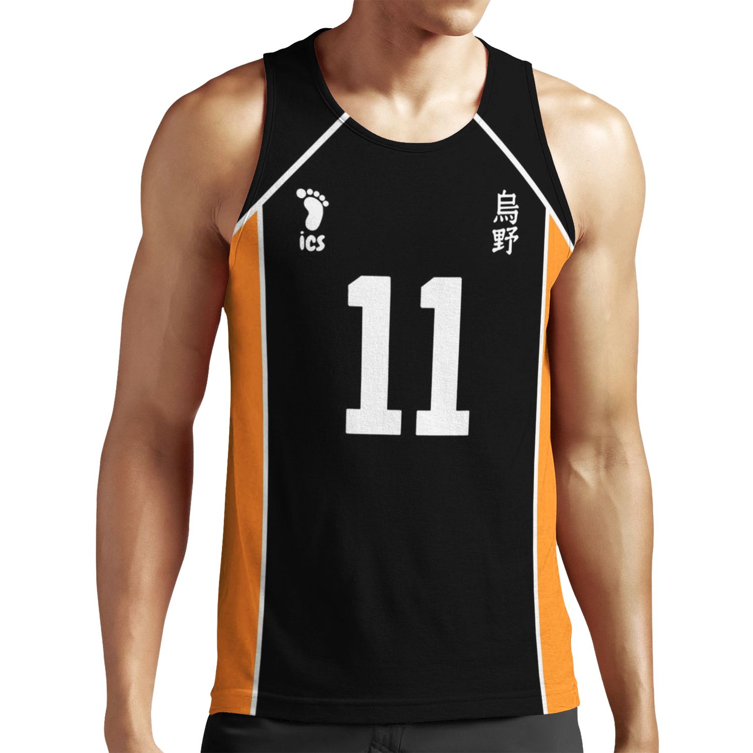 Kei Tsukishima 11 All-over-print Unisex Tank Top