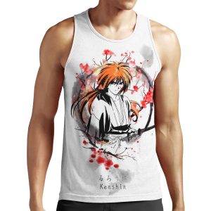 Kenshin Sakura Dawn All-over-print Unisex Tank Top