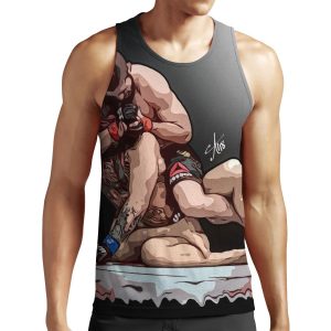 Khabib Nurmagomedov And Quot%3Blet And 39%3Bs Talk Now And Quot%3B All-over-print Unisex Tank Top