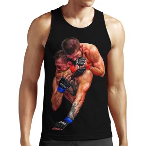 Khabib Nurmagomedov Vs Conor Mcgregor Conor Tapping All-over-print Unisex Tank Top
