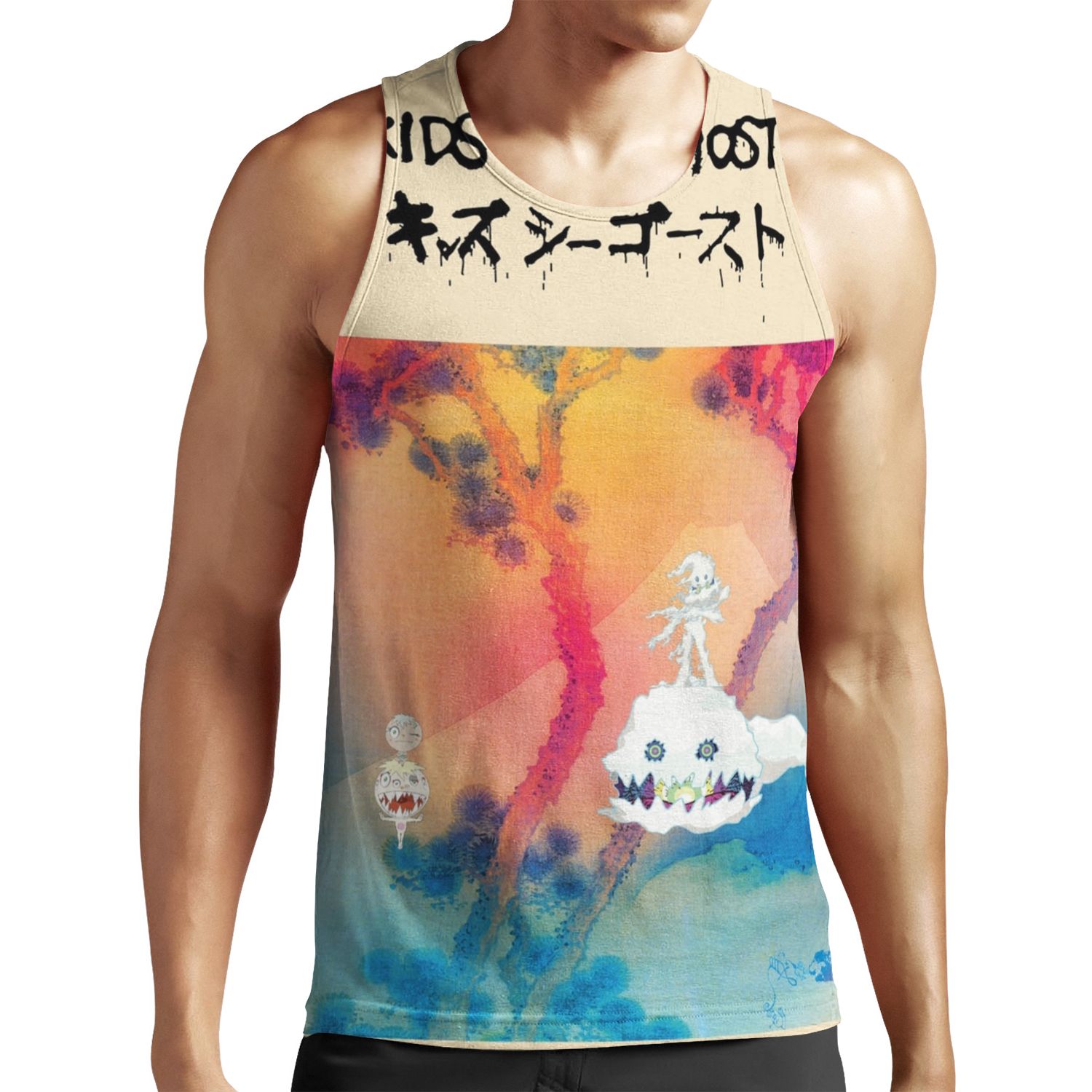 Kids See Ghosts All-over-print Unisex Tank Top