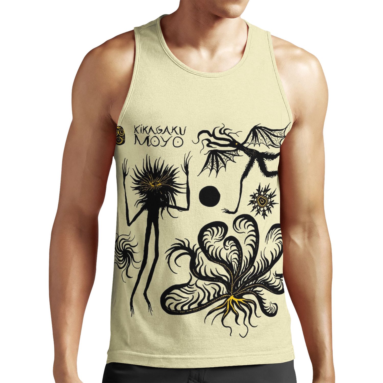 Kikagaku Moyo Monsters All-over-print Unisex Tank Top
