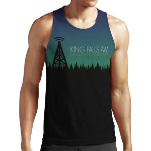 King Falls Am All-over-print Unisex Tank Top
