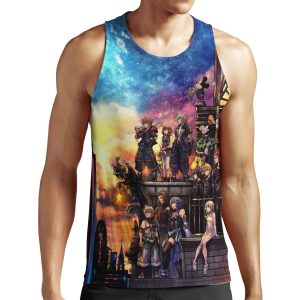 Kingdom Hearts 3 All-over-print Unisex Tank Top
