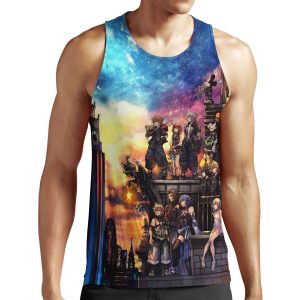 Kingdom Hearts 3 Cover All-over-print Unisex Tank Top