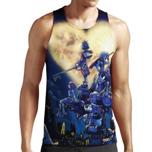 Kingdom Hearts Book All-over-print Unisex Tank Top