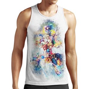Kingdom Hearts Family All-over-print Unisex Tank Top