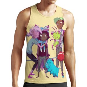Kipo And Friends All-over-print Unisex Tank Top
