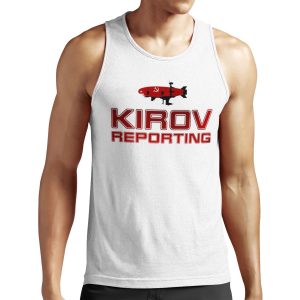 Kirov Reporting All-over-print Unisex Tank Top