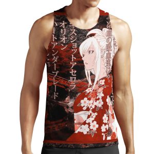 Kiss Shot Yukata All-over-print Unisex Tank Top