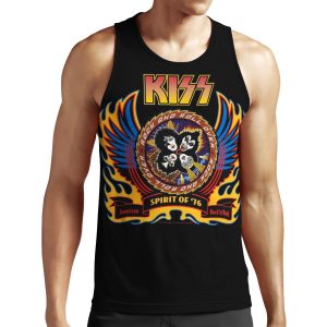 Kiss Spirit Of 76 All-over-print Unisex Tank Top
