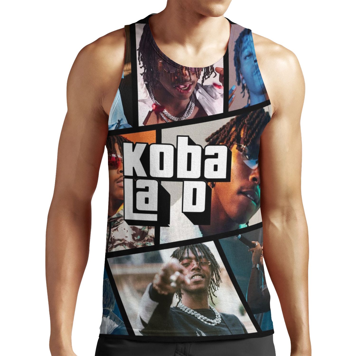 Koba La D Gta V French Rap All-over-print Unisex Tank Top