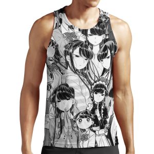 Komi The Silent Goddess All-over-print Unisex Tank Top