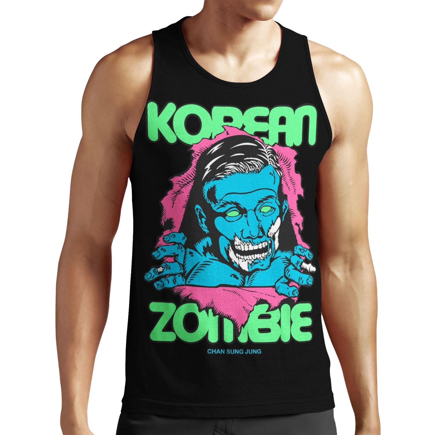 Korean Zombie Chan Sung Jung A6Ove All-over-print Unisex Tank Top