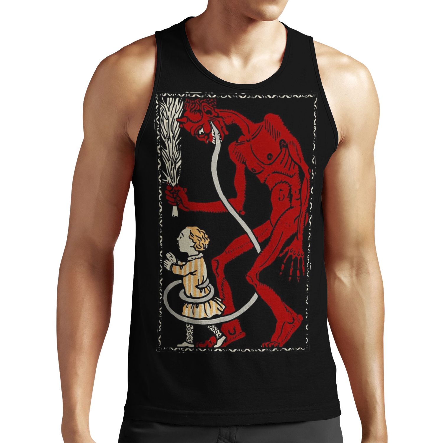 Krampus 2 All-over-print Unisex Tank Top