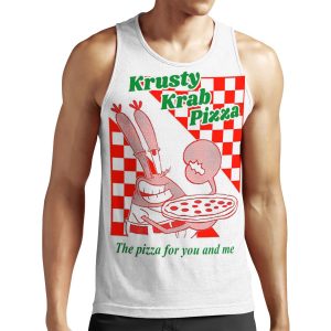 Krusty Krab Pizza All-over-print Unisex Tank Top