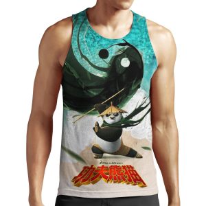 Kun Fu Panda Will Defend You All-over-print Unisex Tank Top