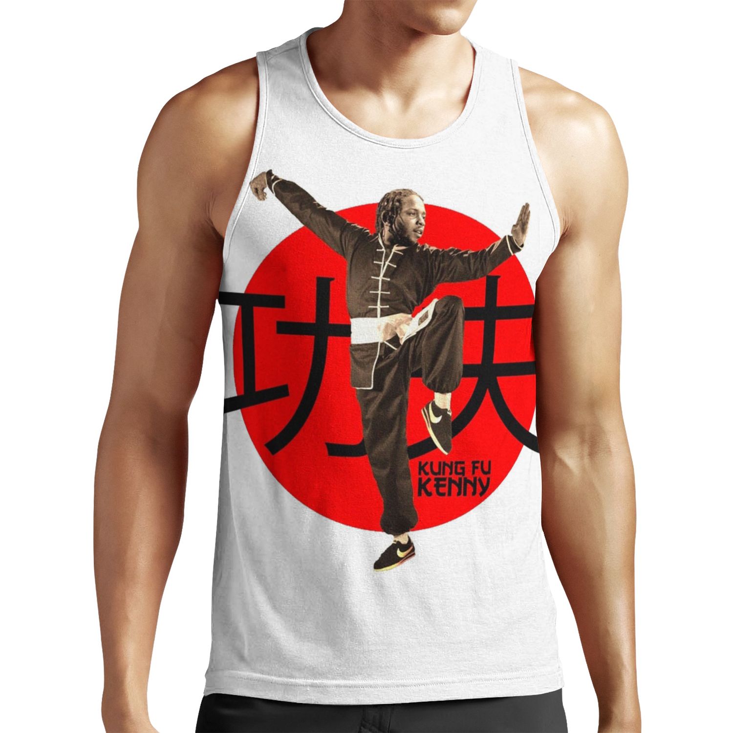 Kung Fu Kenny Kendrick Lamar All-over-print Unisex Tank Top